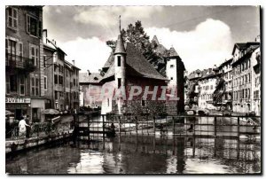 Postcard Old Annecy le Palais de l'Isle and the Canal du Thiou