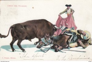 Bull Fighting ; Caida Del Picador , 1905