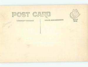 Pre-1920's rppc STAIRS AT FIRST CHURCH OF CHRIST SCIENTIST Dover NH HM3784