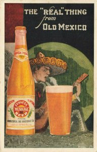 Cerveza Mexicali Beer The Real Thing Postcard 