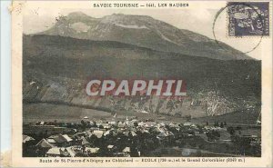 'Old Postcard The Bauges Savoie Tourism Route de St Pierre d''Albigny in Chat...