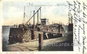 Unloading Cotton Off A Mississippi Steamboat, New Orleans, LA, USA Ferry Boat...