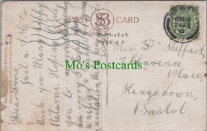 Genealogy Postcard - Sheppard, 7 Clarence Place, Kingsdown, Bristol  GL1203