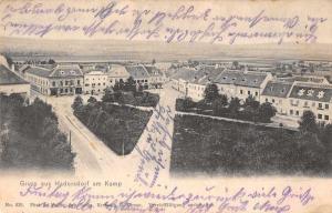 Hadersdorf am Kamp Austria Birds Eye View Gruss aus Antique Postcard J66260