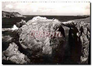 Postcard Modern Ouessant Finistere Galgrac'h Natural Bridge