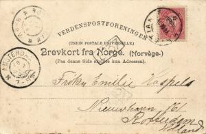 norway norge, RØKEN RØYKEN, Buskerud, Kirke Church (1904) Stamp