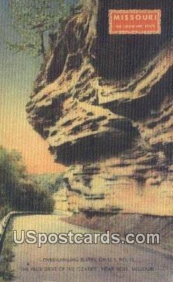 Overhanging Bluffs in Noel, Missouri