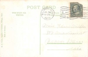 Billings Montana South Side School Vintage Postcard AA105408