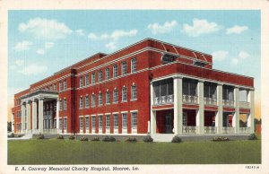 Monroe Louisiana Conway Memorial Charity Hospital Vintage Postcard JF685643