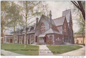 Illinois Rock Island Broadway Presbyterian Church  1908