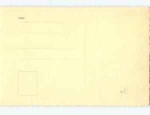 old rppc STATUE BESIDE BUILDING Vienna - Wien Austria HM2020