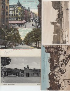BERLIN GERMANY 104 Vintage Postcards mostly pre-1940 (L3378)