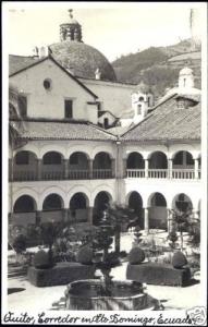 ecuador, QUITO, Corredor en Sto. Domingo (1940s) RPPC