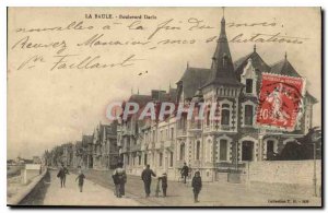 Old Postcard La Baule Boulevard Darlu