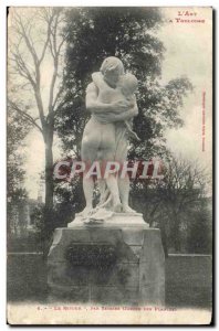 Old Postcard L & # 39art in Toulouse Return by Seysses Jardin des Plantes