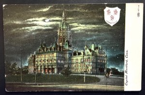 Vintage Postcard 1907-1915 The Capitol Building, Hartford, Connecticut CT