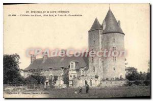 Postcard Old Blain Chateau de Blain Southern coast and Tower Connetable