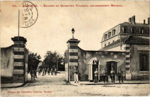 CPA Militaire Verdun - Entrée du Quartier Villars, Anciennement (90942)