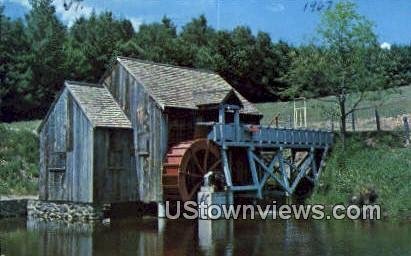 Old Mill & Water Wheel - Guildhall, Vermont