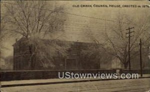 Old Creek Council House - Oklahoma Citys, Oklahoma