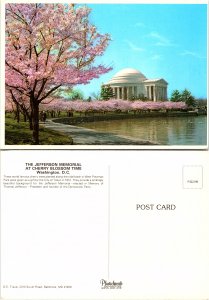 The Jefferson Memorial at Cherry Blossom Time, Washington D.C.