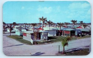 ST. PETERSBURG, Florida FL ~ Roadside PARSLEY'S TRAILER PARK c1950s Postcard