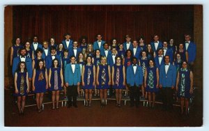 BALDWIN CITY, Kansas KS ~ BAKER UNIVERSITY CHOIR 1972 Douglas County Postcard