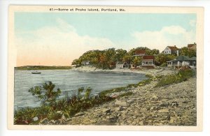 ME - Peaks Island. Shore Scene