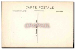 Old Postcard Azay le Rideau Chateau