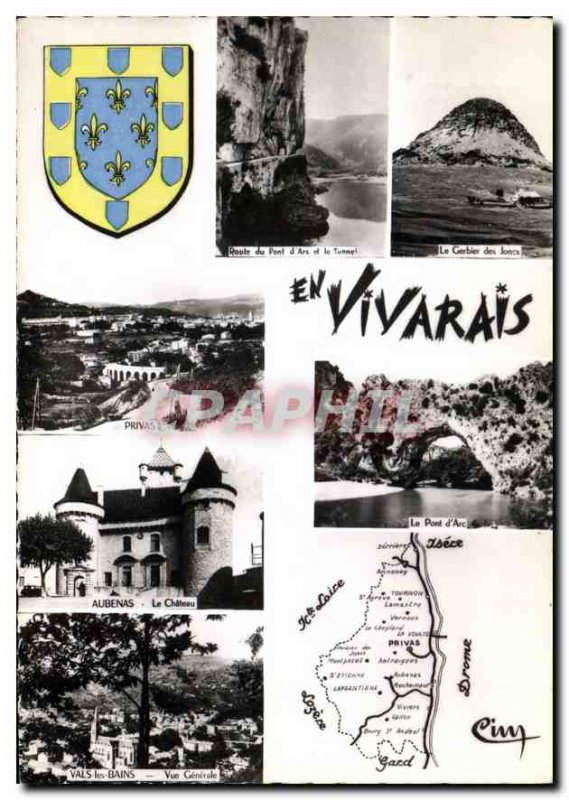 Postcard Modern Vivarais
