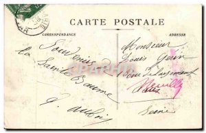 Old Postcard La Sainte Baume Inside the cave