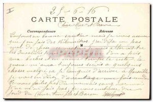 Old Postcard Paris Invalides General view