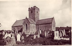 THE PARISH CHURCH COITY BRIDGEND SOUTH WALES UK RP