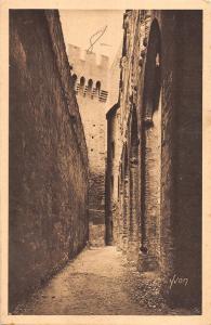 BF5773 palais des papes chemin de ronde avignon france     France