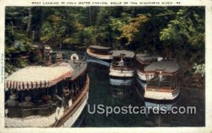 Boat Landing, Cold Water Canyon - Dells Of The Wisconsin River s, Wisconsin WI  