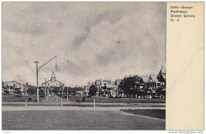 OCEAN GROVE, New Jersey, PU-1909; Ocean Pathway