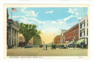 NH - Nashua. Main Street looking South ca 1918