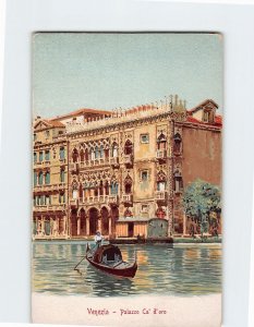 Postcard Palazzo Ca' d' oro, Venice, Italy