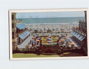 Postcard An unobstructed view, Hotel Dennis, Atlantic City, New Jersey
