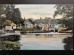 Berkshire STREATLEY MILL - SPECIMEN PICTORIAL POST CARD by MILLAR & LANG c1908