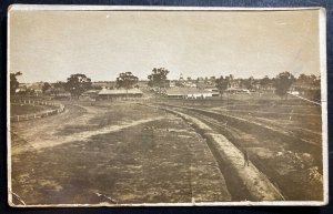 Mint Australia Real Picture Postcard RPPC WW1 Australian Camp View