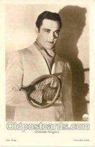 Charles Rogers, Tennis Charles Rogers Unused 