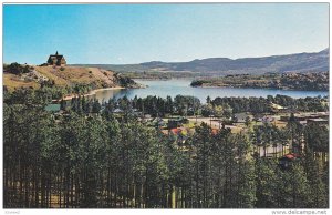 Town from Akamina highway , Waterton Lakes National Park , Alberta , Canada ,...