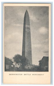 c1900s Bennington Battle Monument Bennington Center Vermont VT PMC Postcard