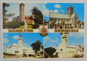 Large View of Church Chapels - Hamilton, Bermuda - Vintage Postcard