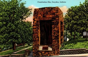 Indiana Corydon Constitution Elm Curteich