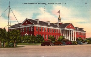 South Carolina Parris Island Administration Building 1956