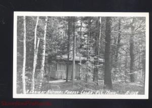 RPPC ELY MINNESOTA NATIONAL FOREST LODGE VINTAGE REAL PHOTO POSTCARD