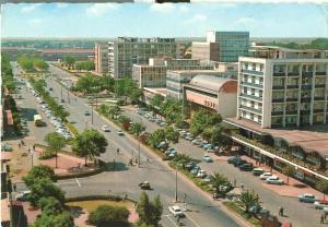 Kenya, Nairobi, Government Road, 1971 used Postcard 