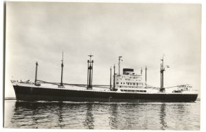 RPPC Postcard Ship MS Batjan